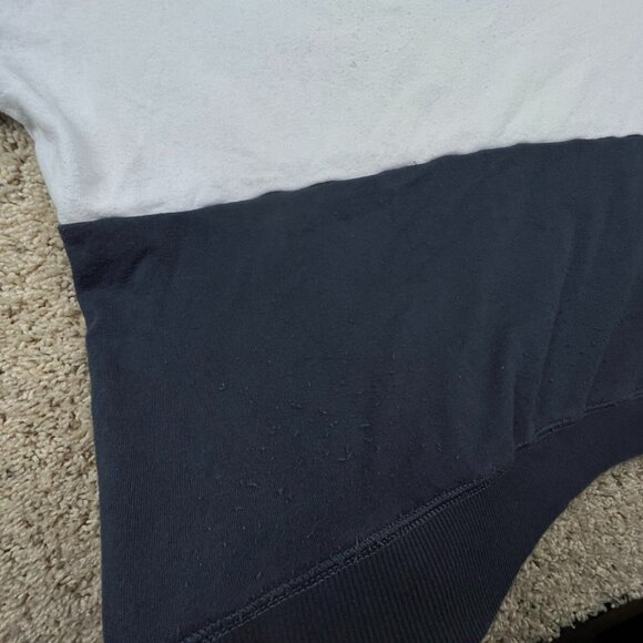 American Eagle Sweater Adult Medium Gray Pullover Hoodie Drawstring Long Sleeve - Picture 8 of 8